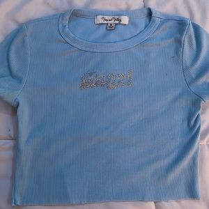 crop tee!!